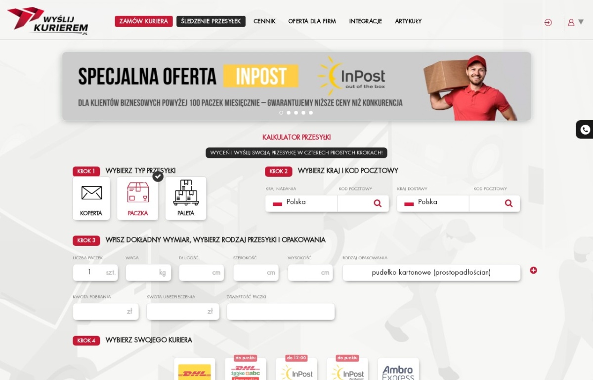 wyslijkurierem.pl 2